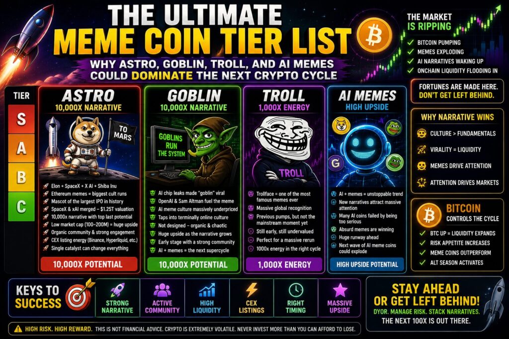 Meme Coin Tier List