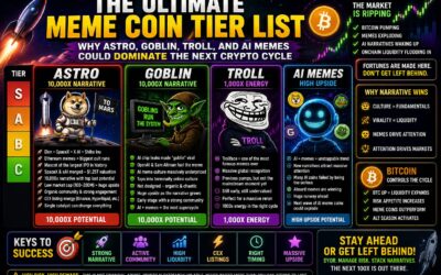 The Ultimate Meme Coin Tier List: Why Astro, Goblin, Troll, and AI Memes Could Dominate the Next Crypto Cycle