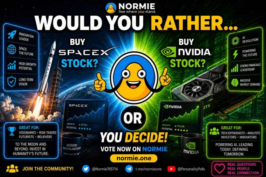 Spacex or Nividia Normie