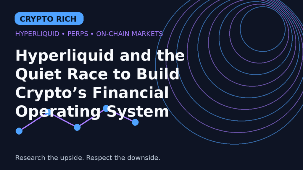 Hyperliquid and the Quiet Race to Build Crypto’s Financial Operating System